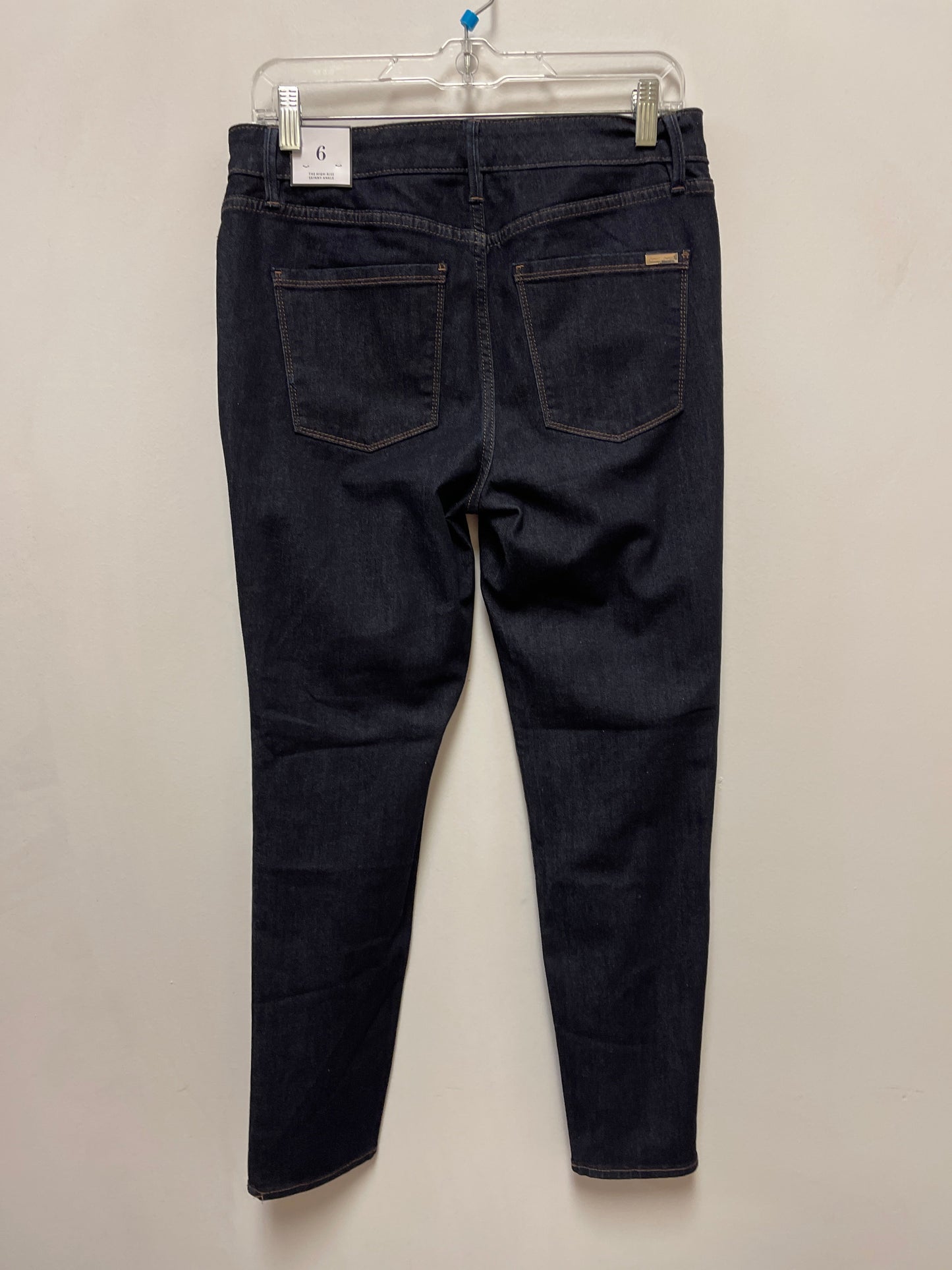 Jeans Skinny By White House Black Market In Blue Denim, Size: 6