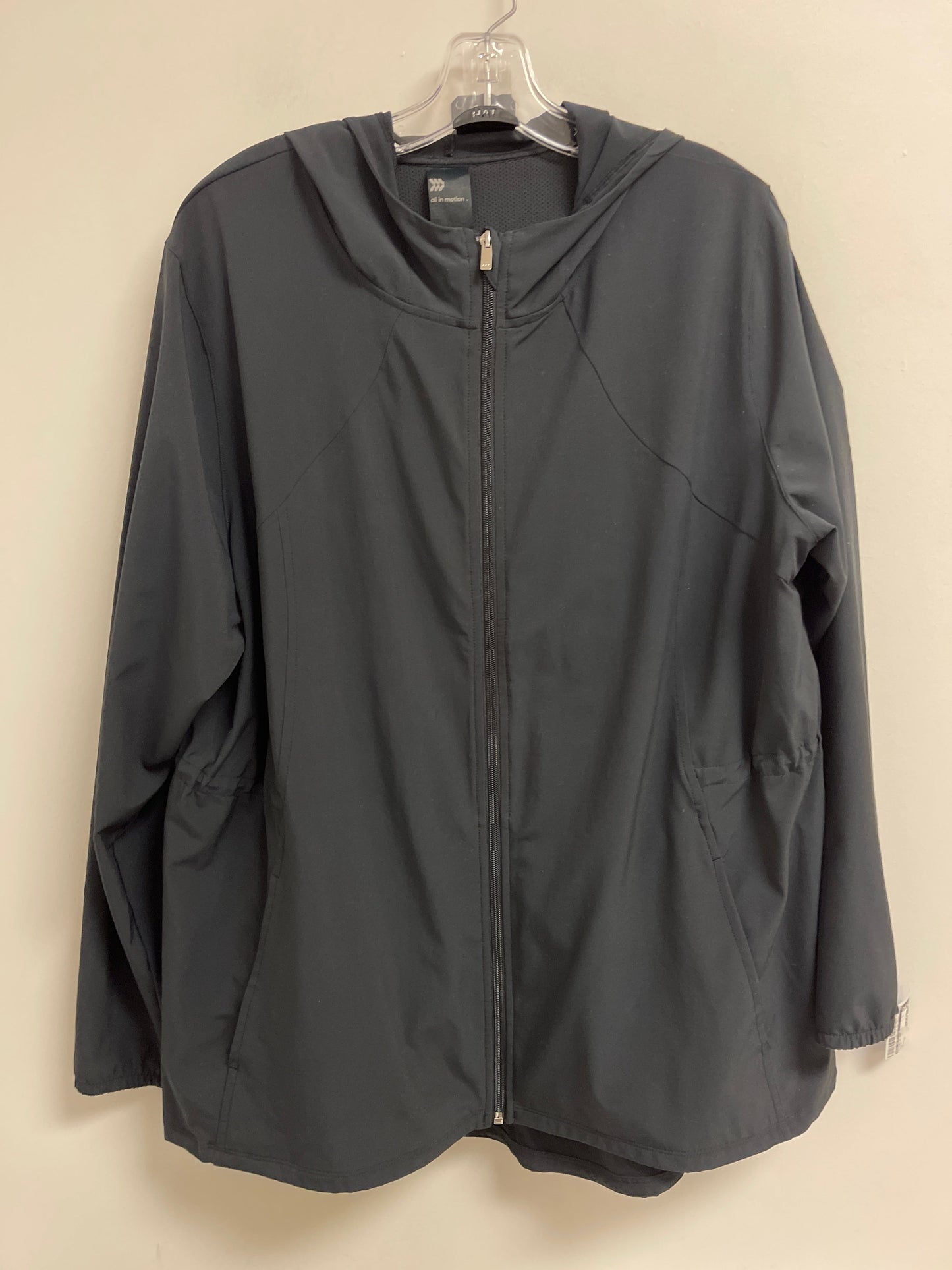 Athletic Jacket By All In Motion In Black, Size: 2x