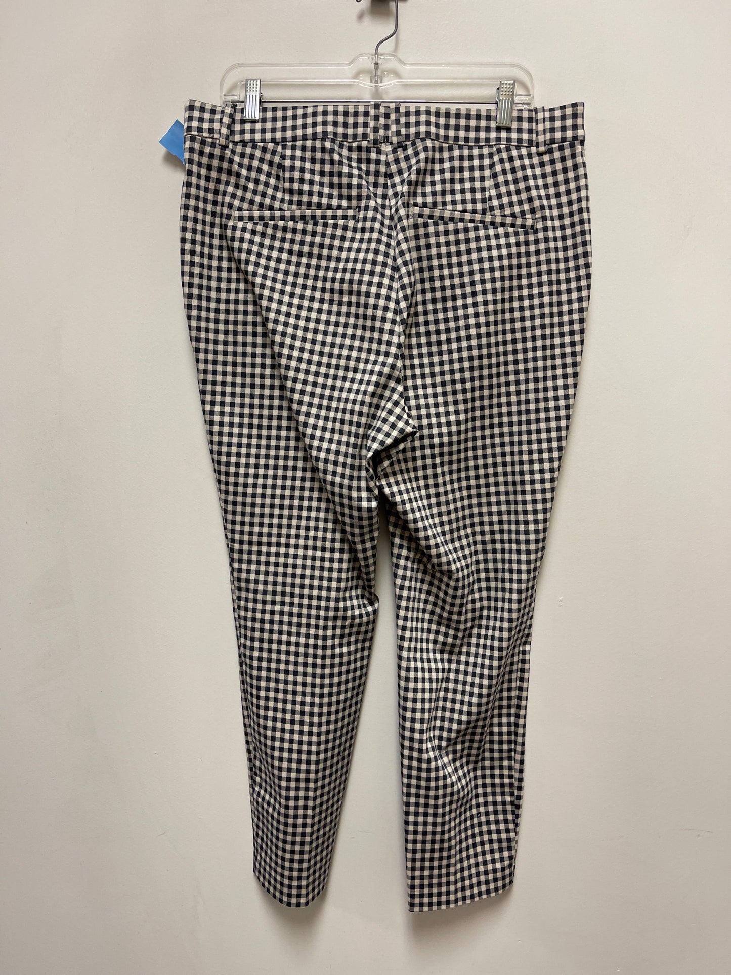 Pants Leggings By H&m In Checkered Pattern, Size: 16