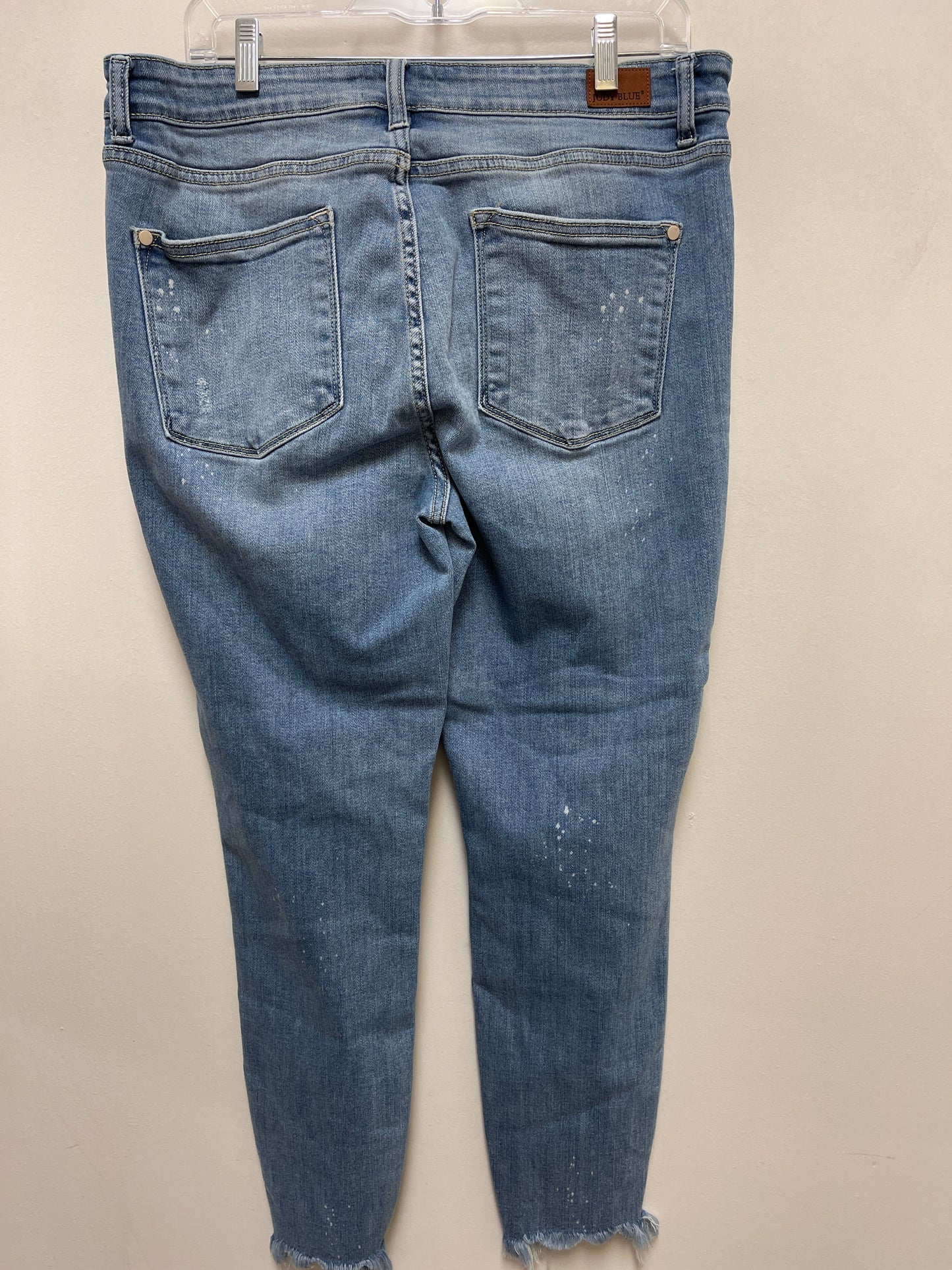 Jeans Straight By Judy Blue In Blue, Size: 14