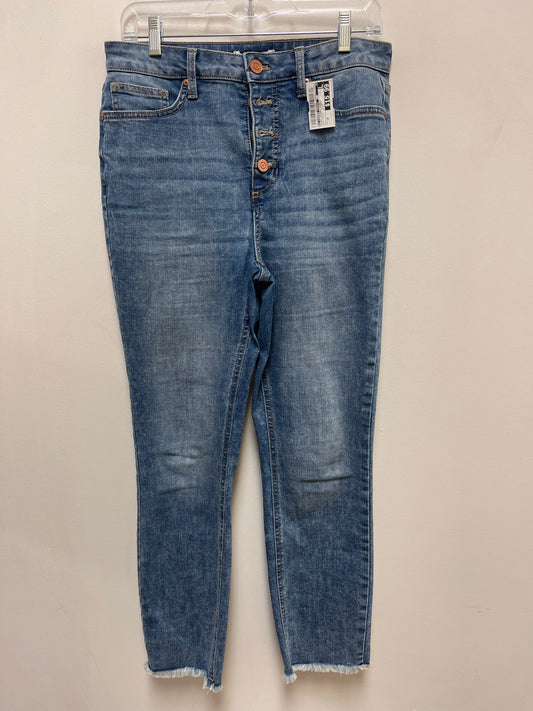 Jeans Skinny By Lc Lauren Conrad In Blue Denim, Size: 10