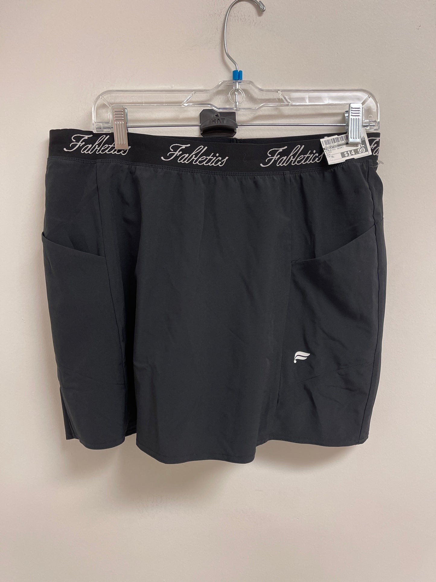 Athletic Skort By Fabletics In Black, Size: Xl