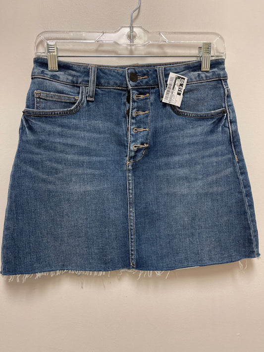 Skirt Mini & Short By Bcbgeneration In Blue Denim, Size: 2