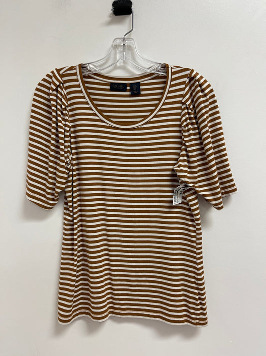 Top Short Sleeve By Rachel Roy In Brown, Size: S