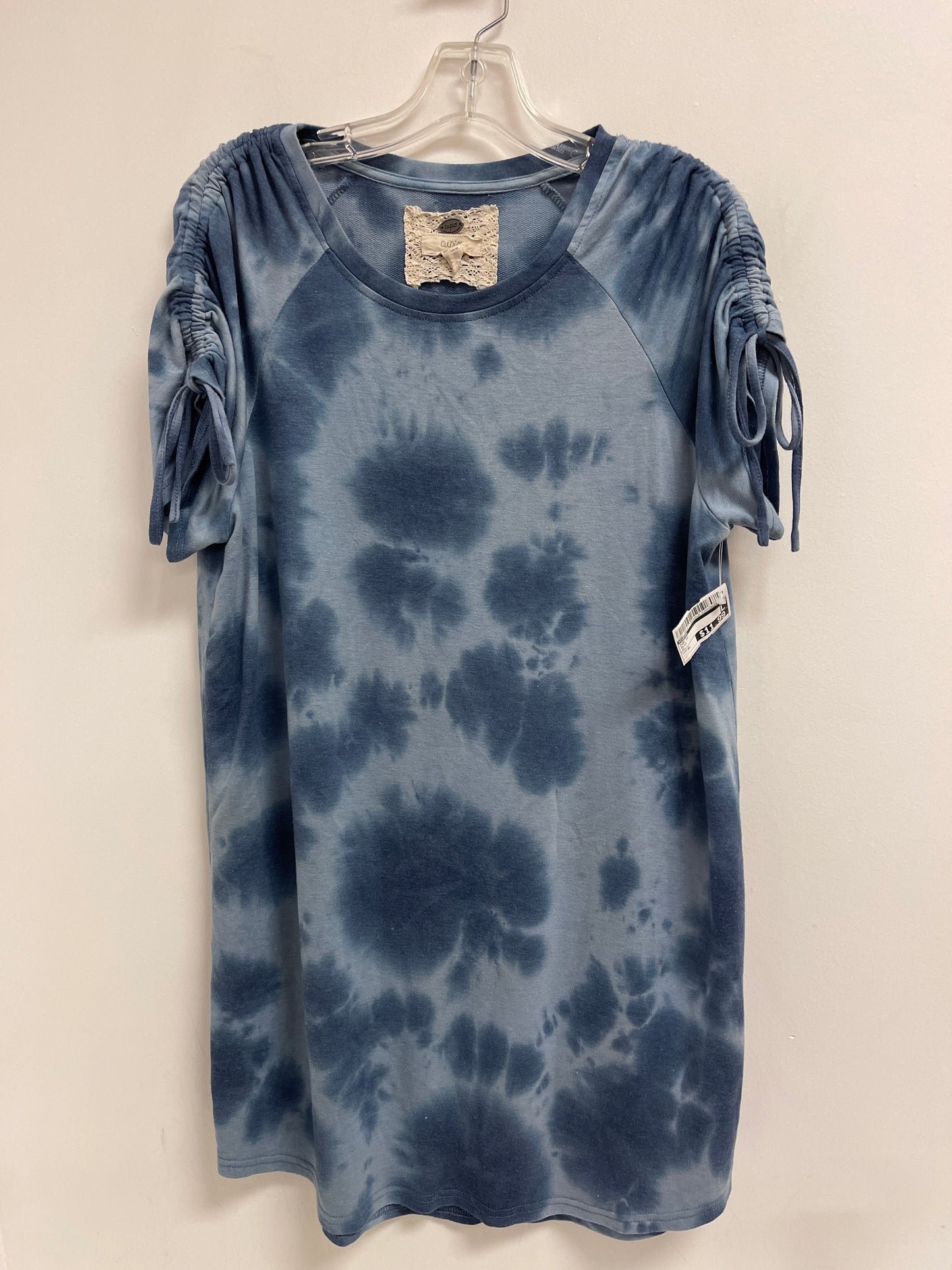 Top Short Sleeve By Cupio In Blue, Size: Xl