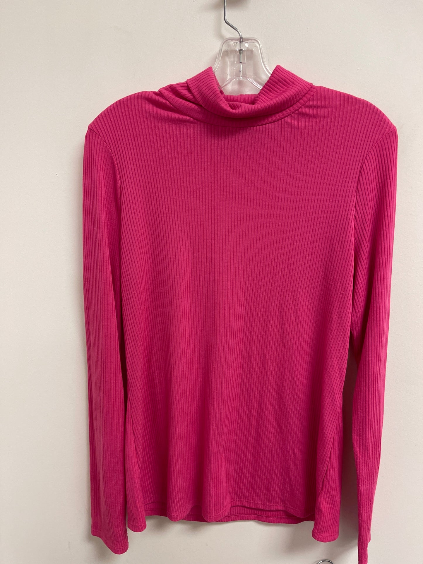 Top Long Sleeve By Crown And Ivy In Pink, Size: Xl