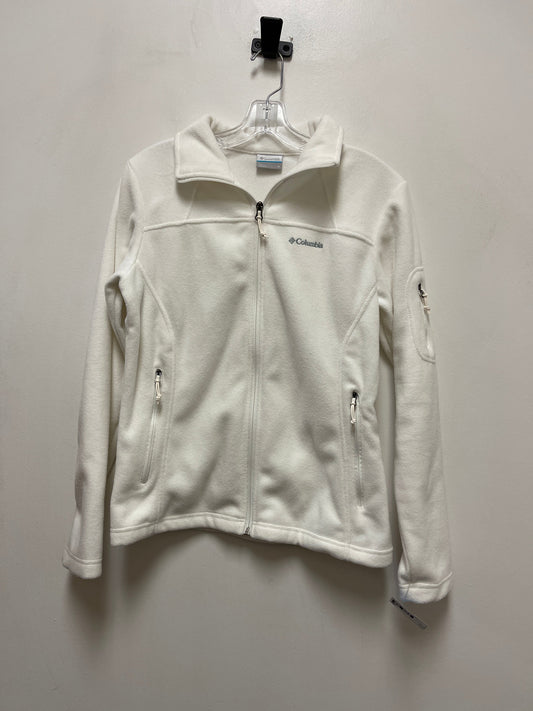 Jacket Fleece By Columbia In Cream, Size: M