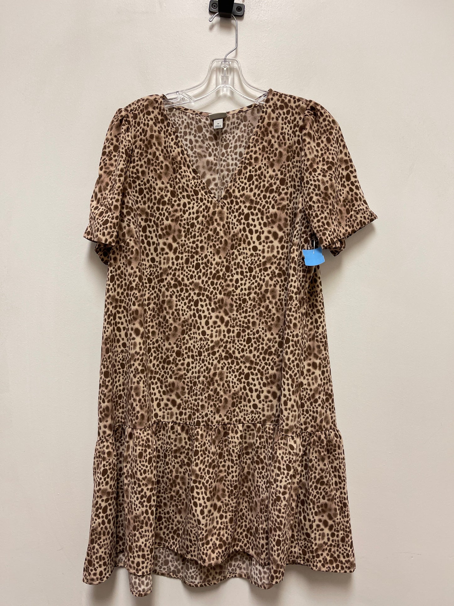 Dress Casual Short By A New Day In Animal Print, Size: M