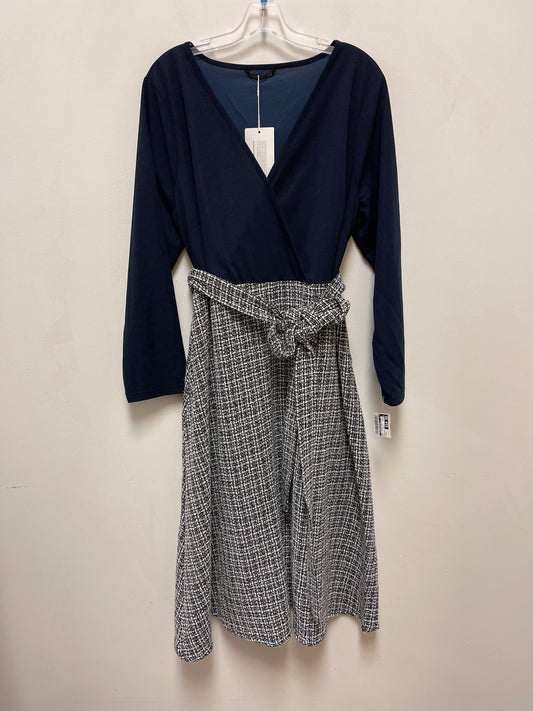 Dress Casual Maxi By Clothes Mentor In Navy, Size: 2x