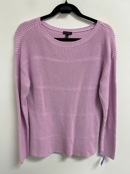 Sweater By Talbots In Purple, Size: M