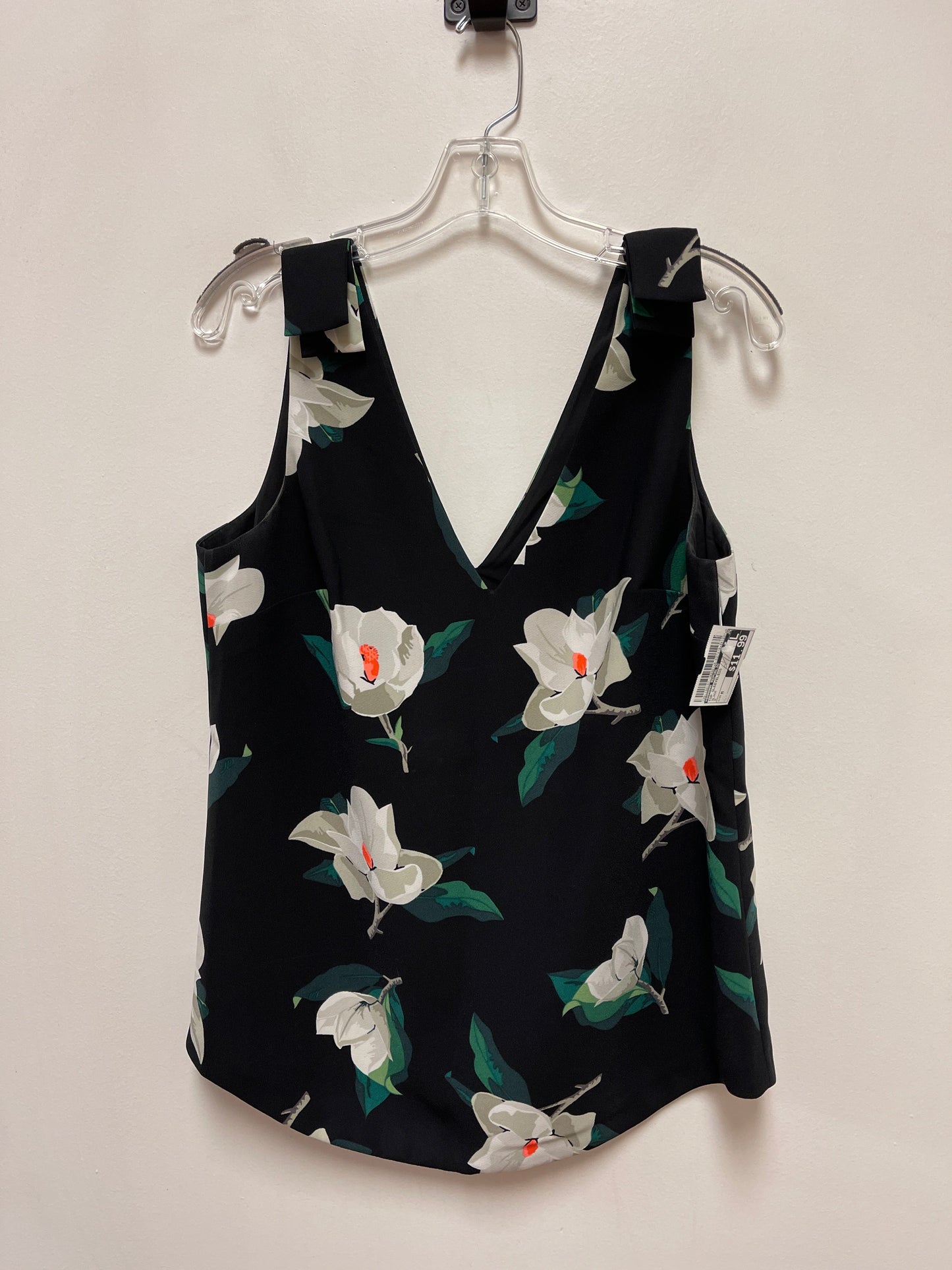 Top Sleeveless By Banana Republic In Black, Size: M