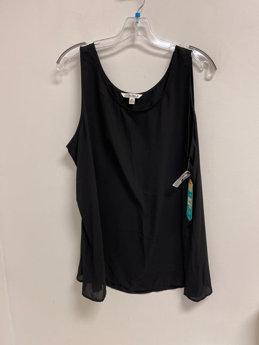 Top Sleeveless By The Pioneer Woman In Black, Size: 2x