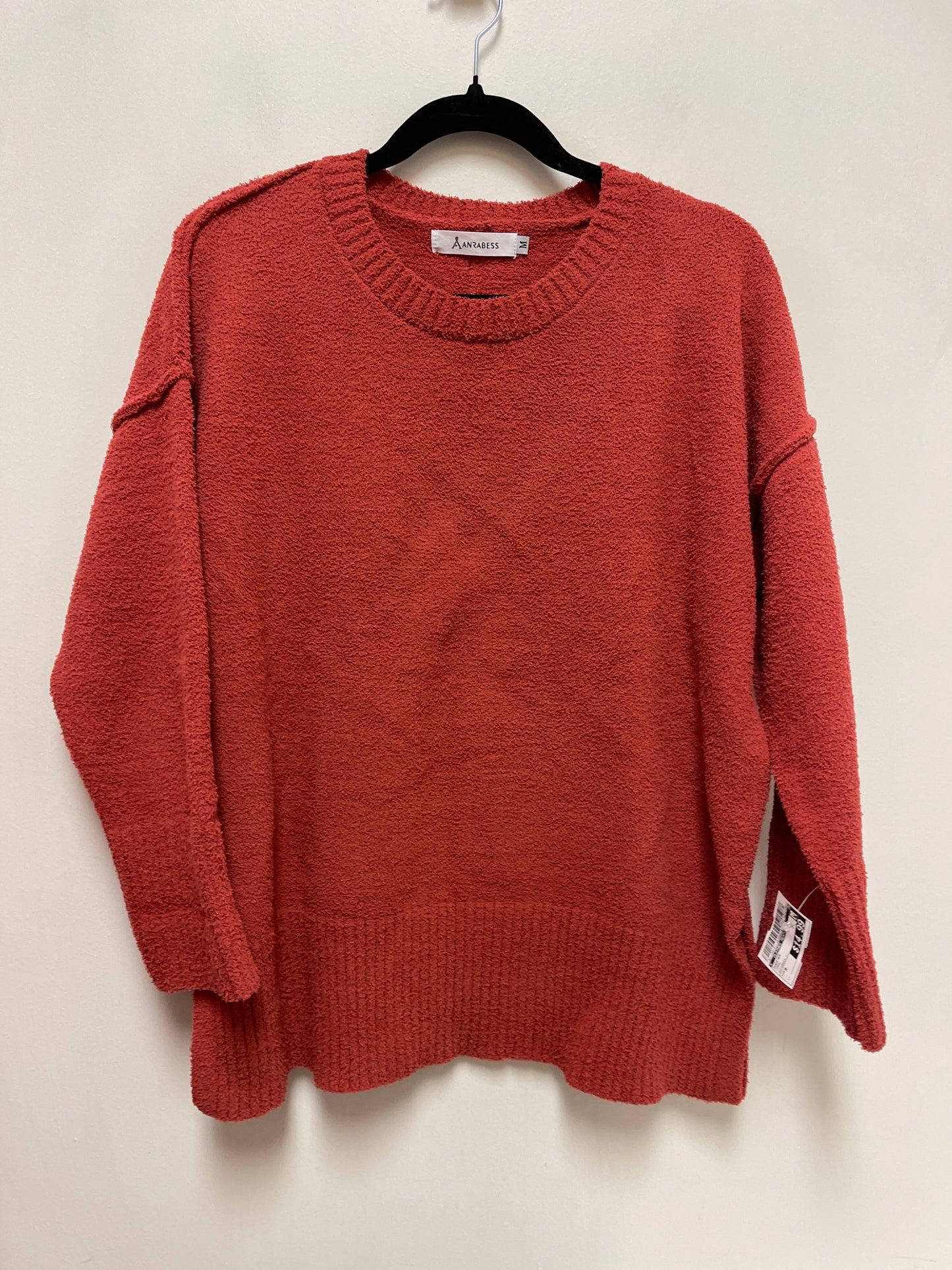 Sweater By Clothes Mentor In Coral, Size: M