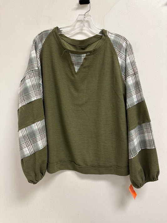 Sweater By Clothes Mentor In Green, Size: M