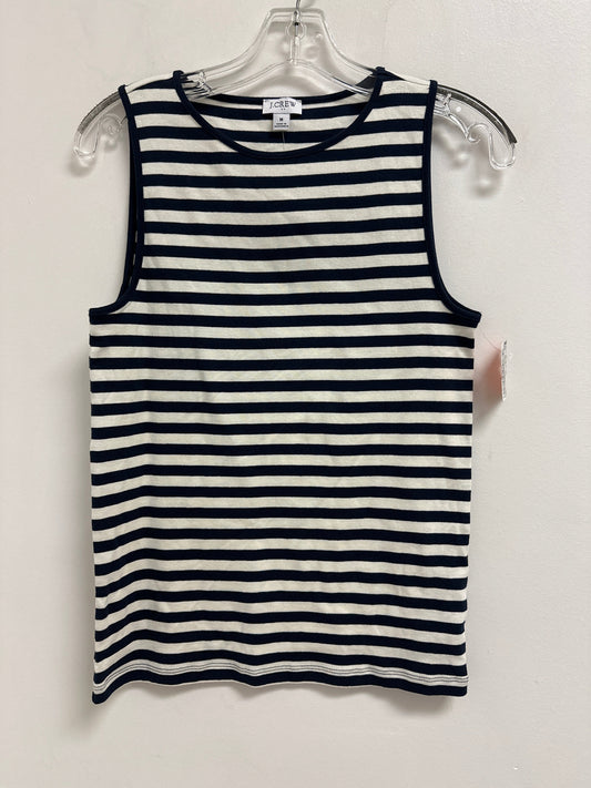 Top Sleeveless By J. Crew In Navy, Size: M