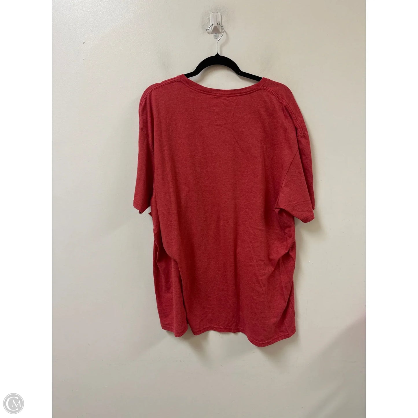 Top Short Sleeve By Clothes Mentor In Red, Size: 2x