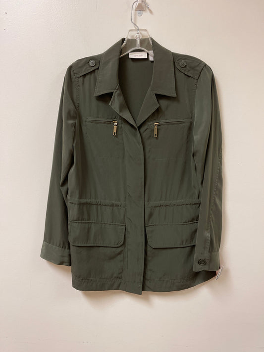 Jacket Other By Chicos In Green, Size: S