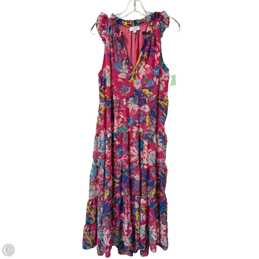 Dress Casual Maxi By Mudpie In Pink, Size: S