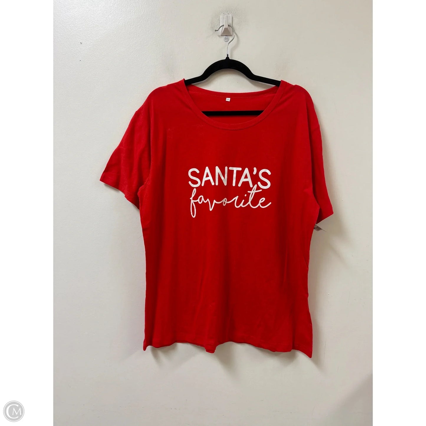 Top Short Sleeve By Clothes Mentor In Red, Size: 2x