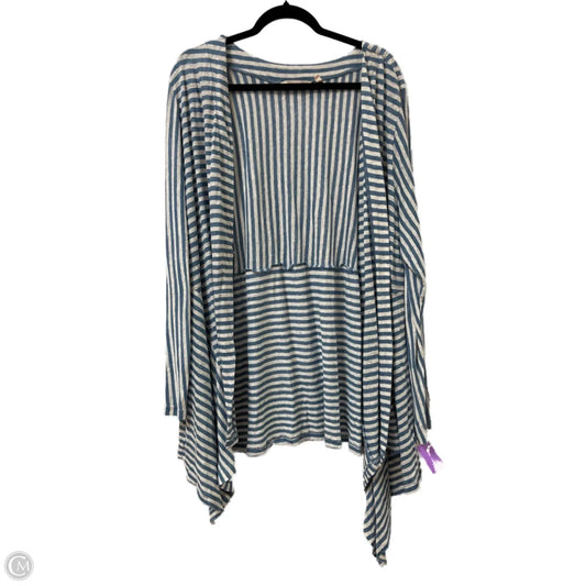 Sweater Cardigan By Soft Surroundings In Blue, Size: 3x