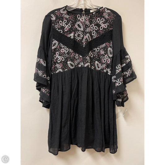 Tunic Long Sleeve By Umgee In Black, Size: S