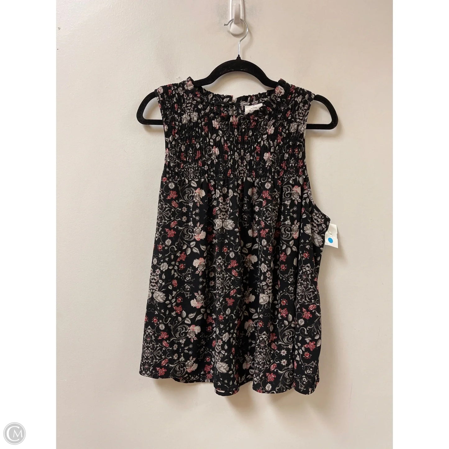 Top Sleeveless By Knox Rose In Black, Size: 1x