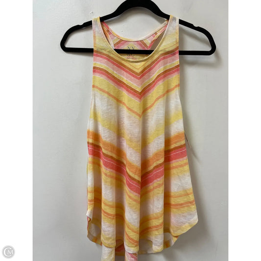 Tank Top By New York And Co In Yellow, Size: L