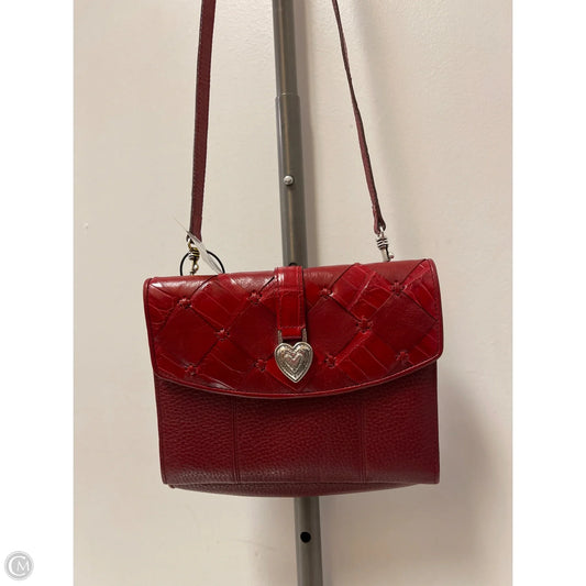 Crossbody Leather By Brighton, Size: Small