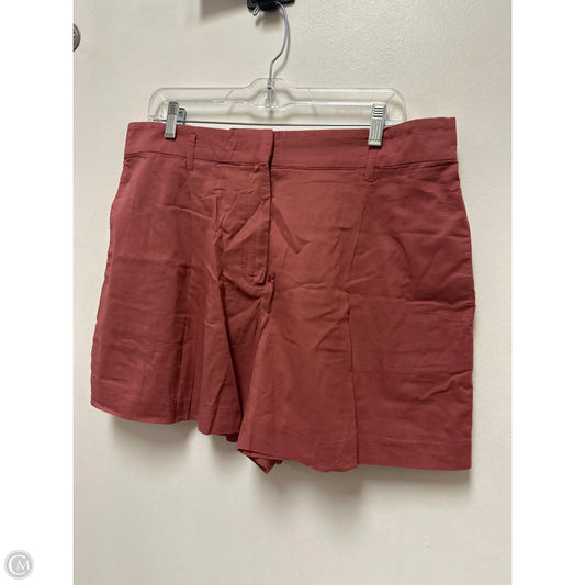 Shorts By Ann Taylor In Mauve, Size: 14