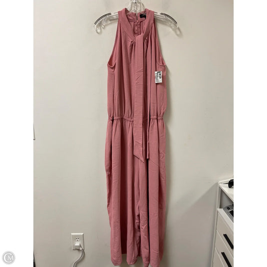 Jumpsuit By Ashley Stewart In Pink, Size: 3x
