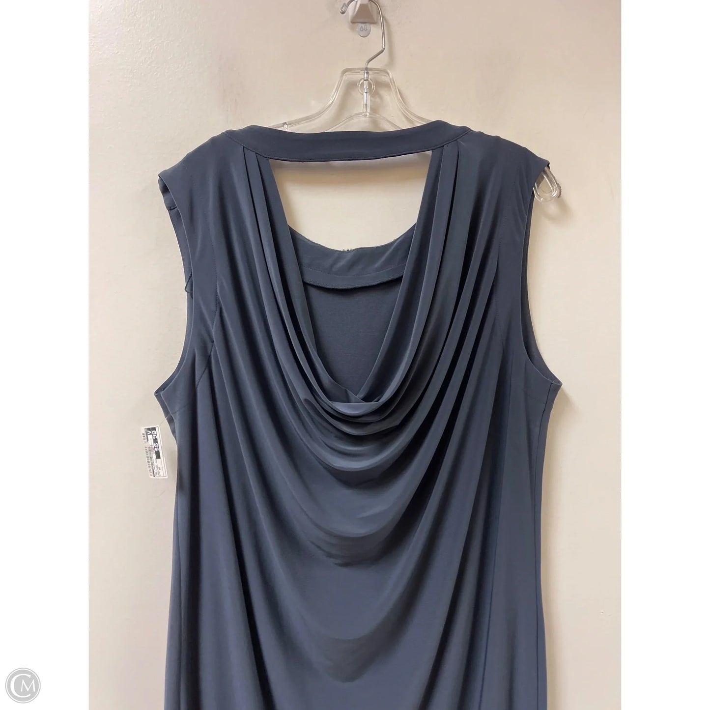 Top Sleeveless By Clothes Mentor In Grey, Size: 1x
