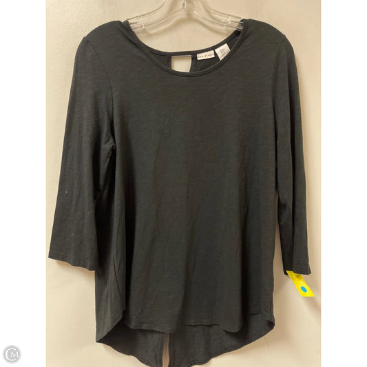 Top Long Sleeve By Max Studio In Black, Size: M