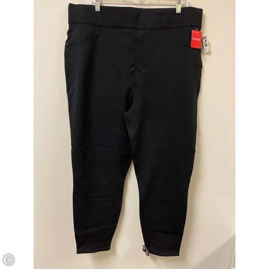 Pants Leggings By Spanx In Black, Size: 3x