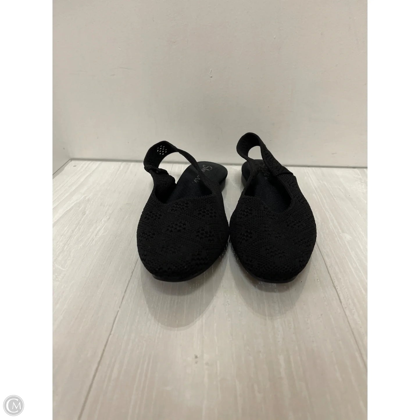 Shoes Flats By Skechers In Black, Size: 6