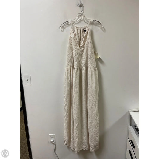 Dress Casual Maxi By Universal Thread In Cream, Size: Xl