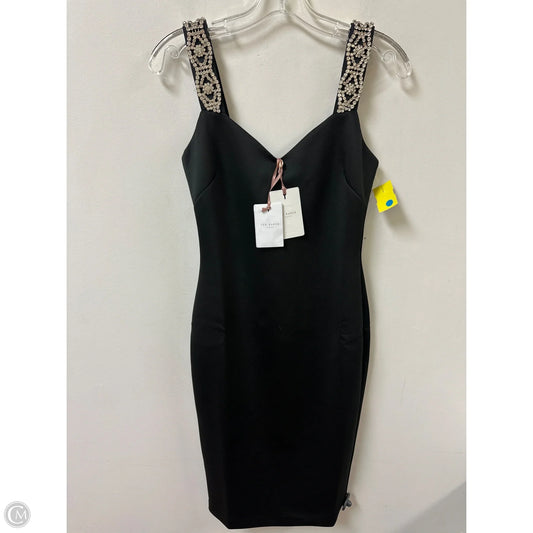 Dress Casual Midi By Ted Baker In Black, Size: S