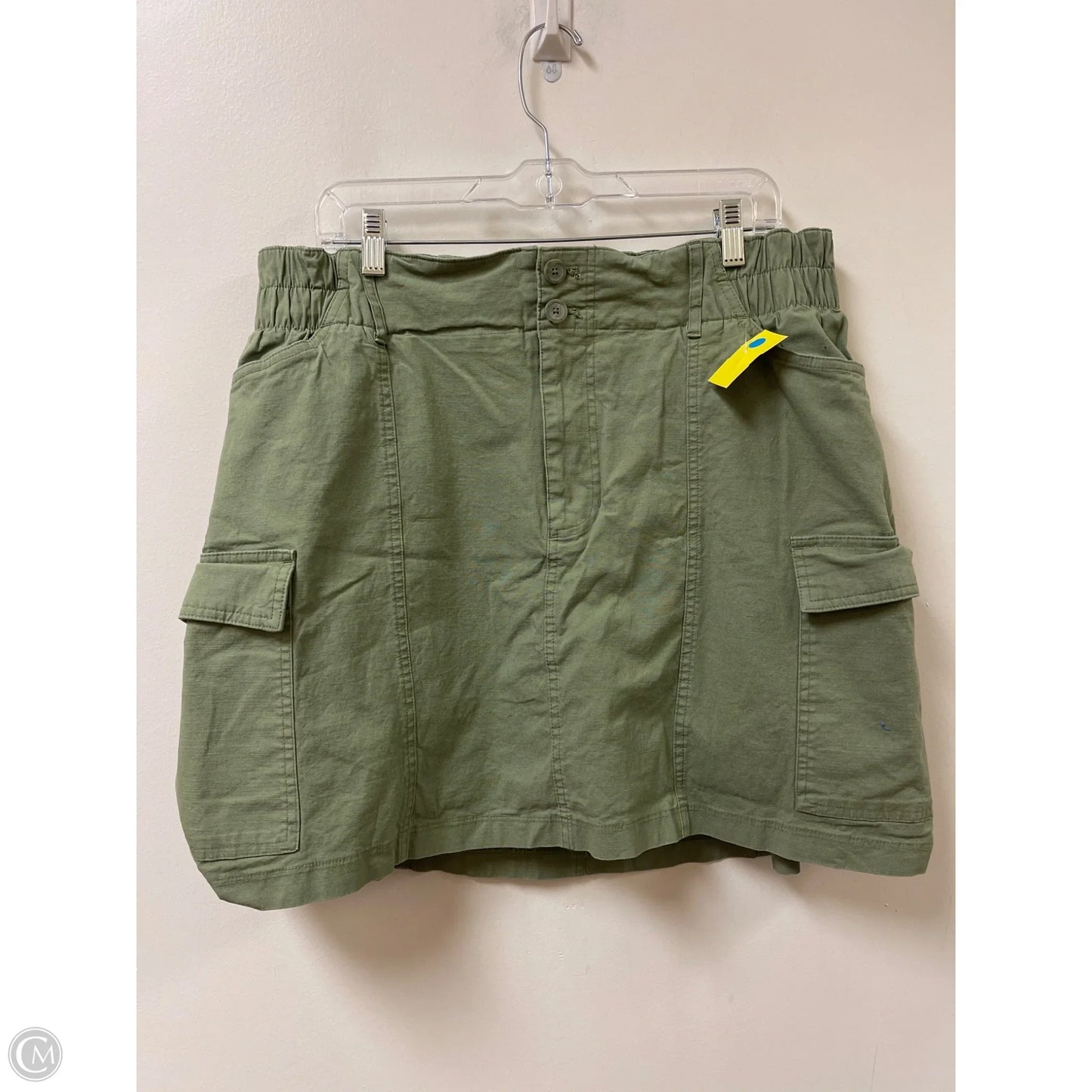 Skort By A New Day In Green, Size: 1x