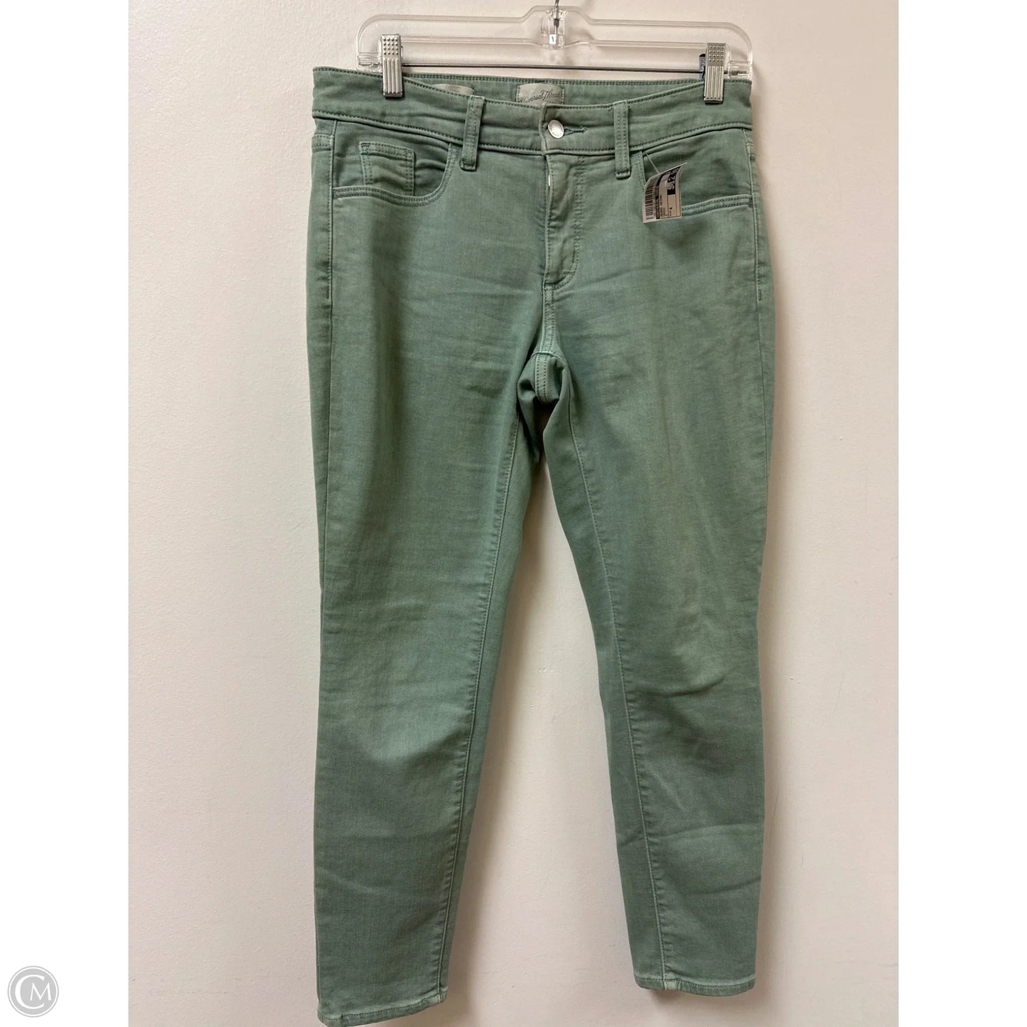 Jeans Skinny By Universal Thread In Green, Size: 4