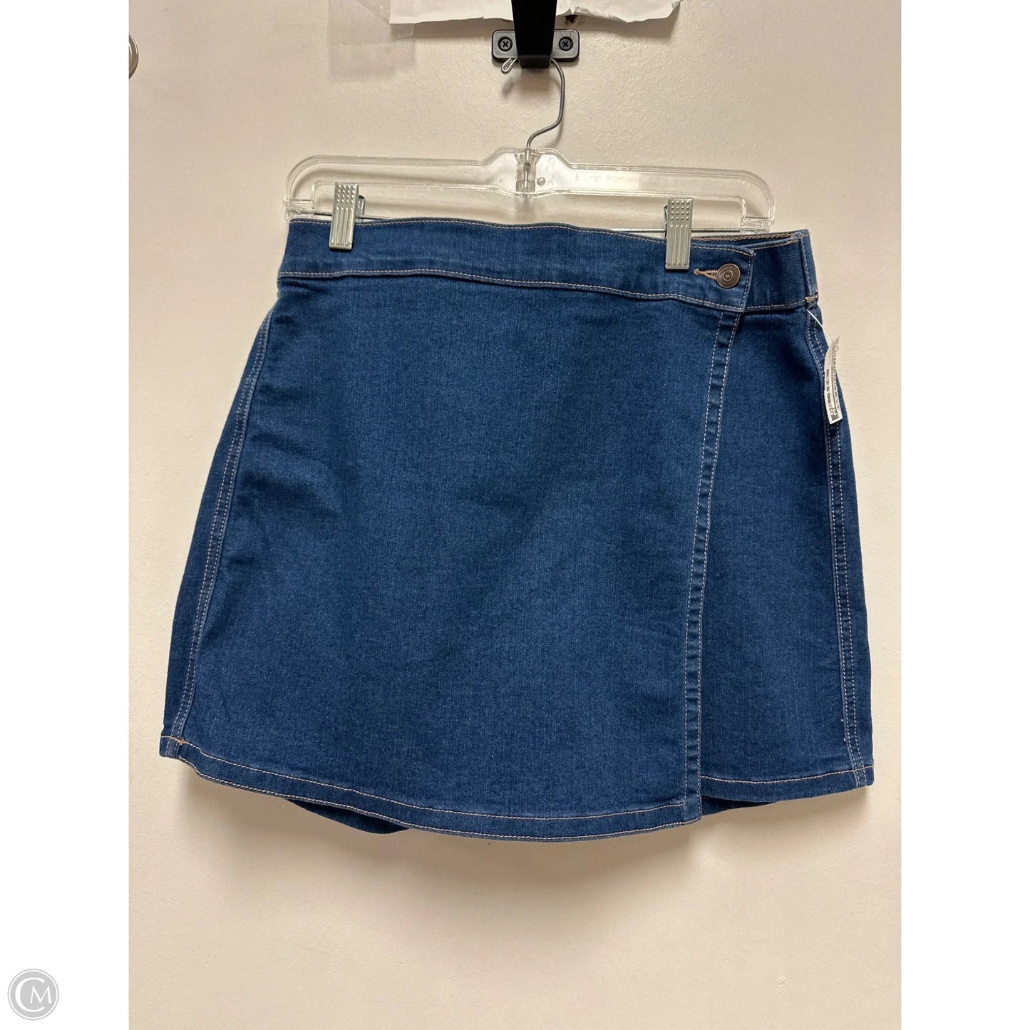 Skort By Crown And Ivy In Blue Denim, Size: 8
