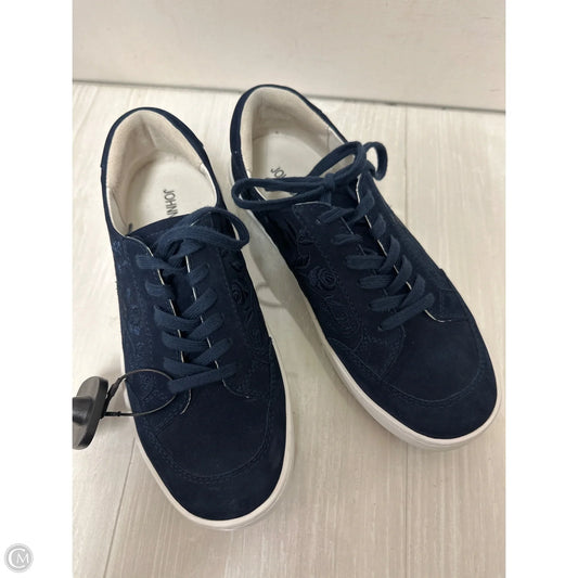 Shoes Sneakers By Johnny Was In Navy, Size: 7
