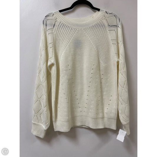 Sweater By Cupshe In Cream, Size: M