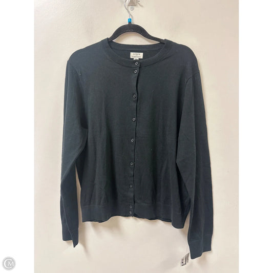 Sweater Cardigan By J. Crew In Black, Size: 1x