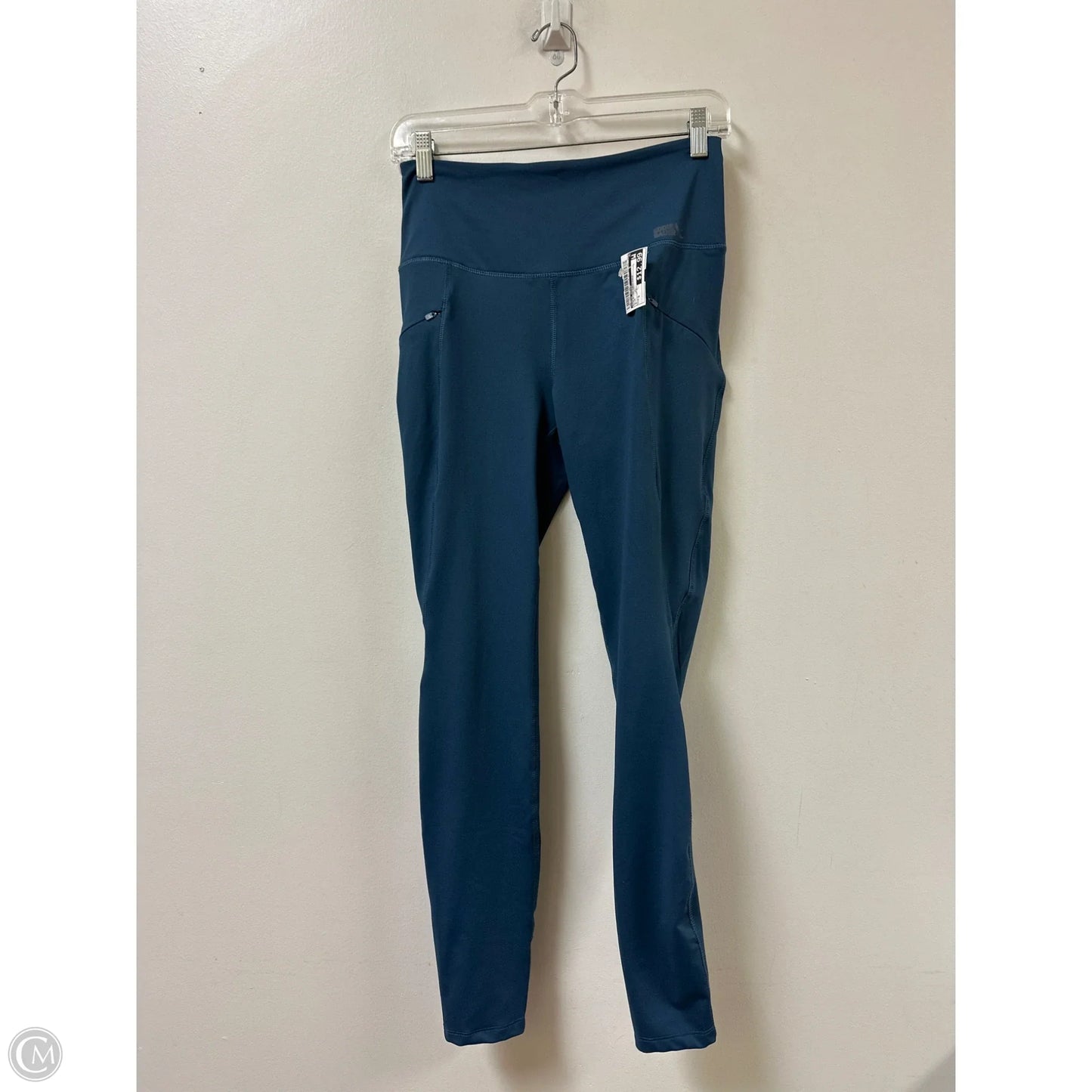 Athletic Leggings By Eddie Bauer In Blue, Size: S