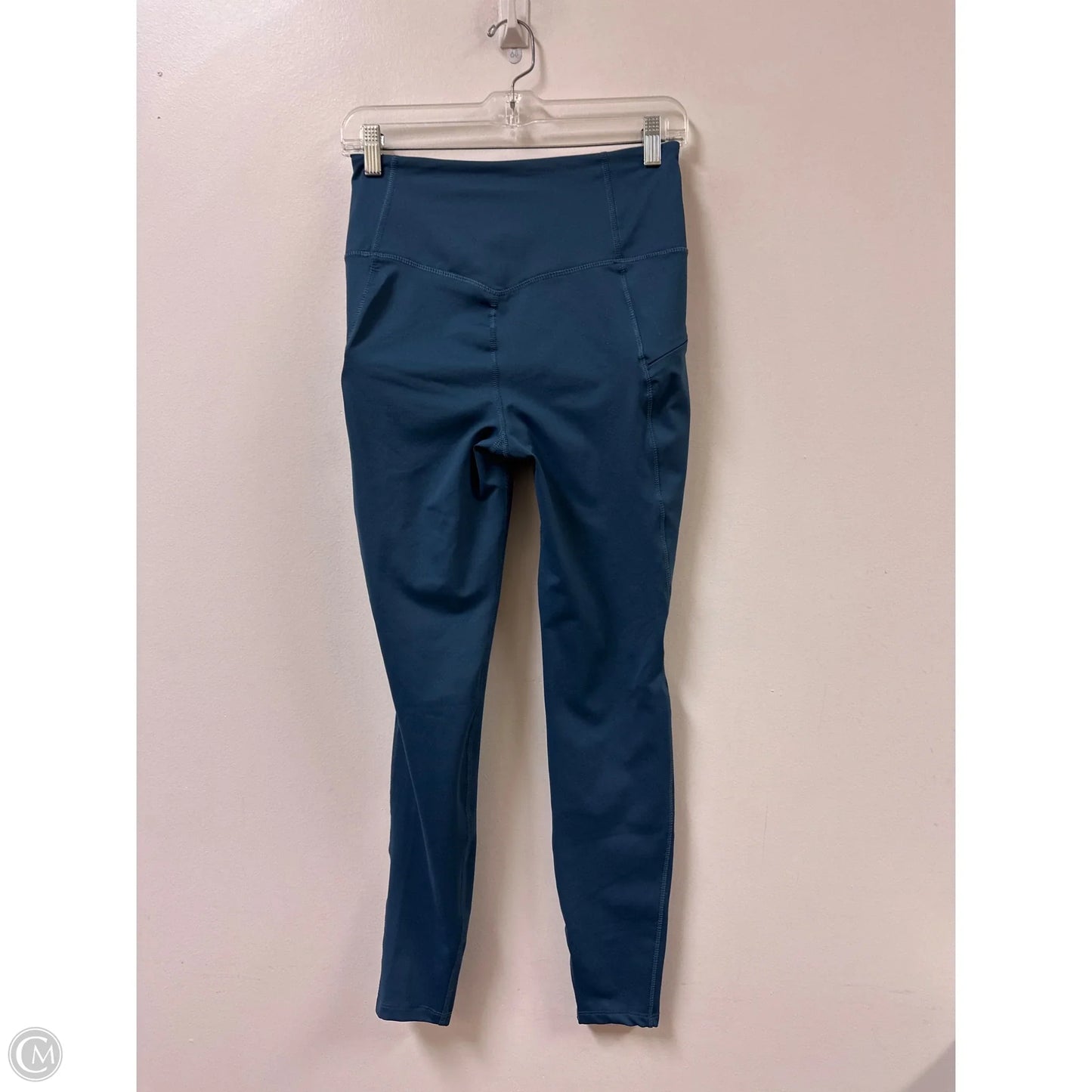 Athletic Leggings By Eddie Bauer In Blue, Size: S