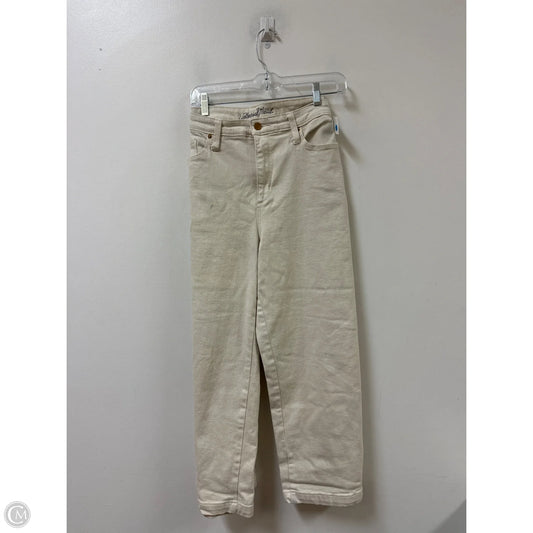 Jeans Wide Leg By Universal Thread In Cream, Size: 14