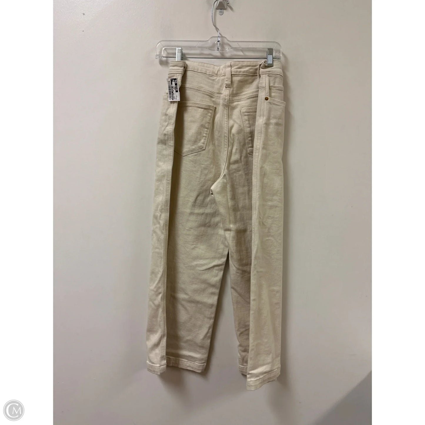 Jeans Wide Leg By Universal Thread In Cream, Size: 14