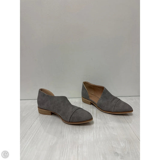 Boots Ankle Heels By Catherine Malandrino In Grey, Size: 8.5