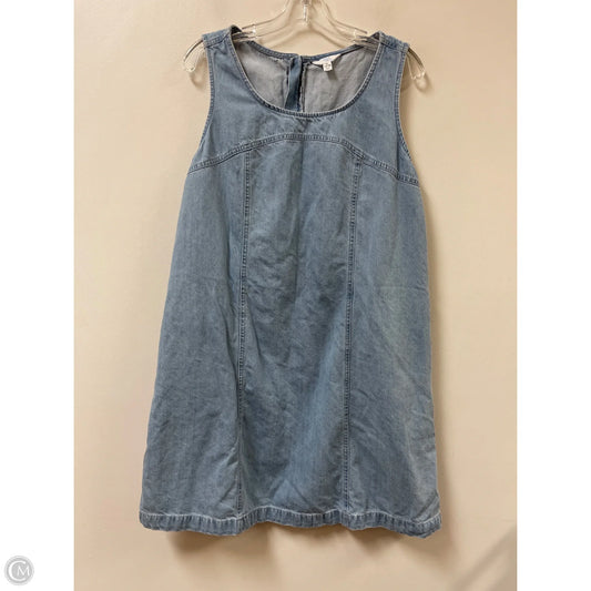 Dress Casual Short By Time And Tru In Blue Denim, Size: Xl