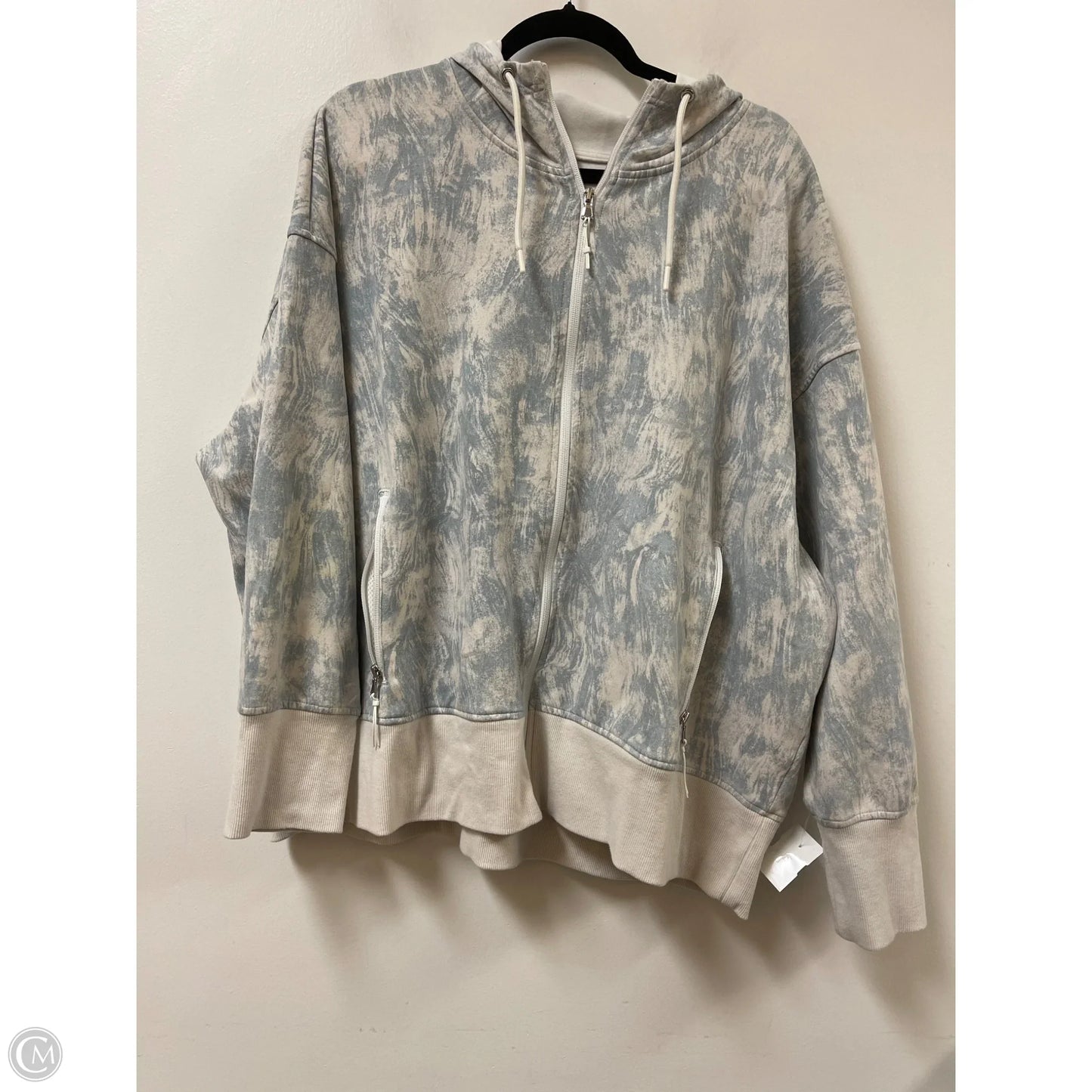 Athletic Jacket By Old Navy In Blue, Size: 3x