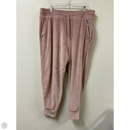 Pants Lounge By All In Motion In Pink, Size: 1x